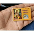 thumbnail image 2 of Kamada Combination of Shri Hanuman Chalisa holy book (pocket size) and exquisite Shri Trishul rudraksha mala,Spritual Pendant Necklace for Women and Men, 2 of 5