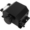 thumbnail image 1 of HUGFEGWE Coolant Radiator Tank Universal 1L Aluminum Alloy Coolant Radiator Overflow Expansion Tank Reservoir Engine Cooling System Upgrade (Black) CJB91-6106, 1 of 7