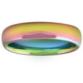 thumbnail image 4 of Pompeii3 Multi Color 5mm Comfort Fit Tungsten Ring Wedding Band, 4 of 4