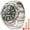 Silver steel & Camouflage orange silicone, variant on VOPOCO Smart Watches for Men (Answer/Make Calls) with LED Flashlight, 1.43"AMOLED Tactical Smartwatch with Compass 100+ Sports Modes Fitness Tracker with Heart Rate Sleep Monitor for Android iOS