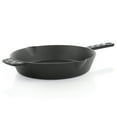 thumbnail image 2 of Spice By Tia Mowry Savory Saffron 12 Inch Cast Iron Skillet with Pouring Spouts, 2 of 7