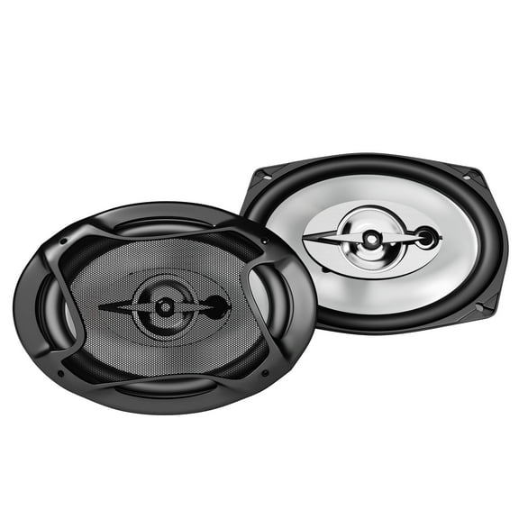 KORBROS TS-A6972E 6x9 inch Car Coaxial Speakers, Black, 2-Pack, Advanced Sound Quality