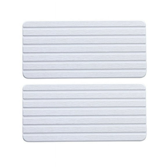 2 PCS Water Absorbent Diatomite Coasters Rectangle, Water Absorbing Stone Used for Hand Soaps & Plants & Toiletries