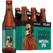Voodoo Ranger Imperial IPA Craft Beer, 6 Pack, 12 fl oz Bottles, 9% ABV