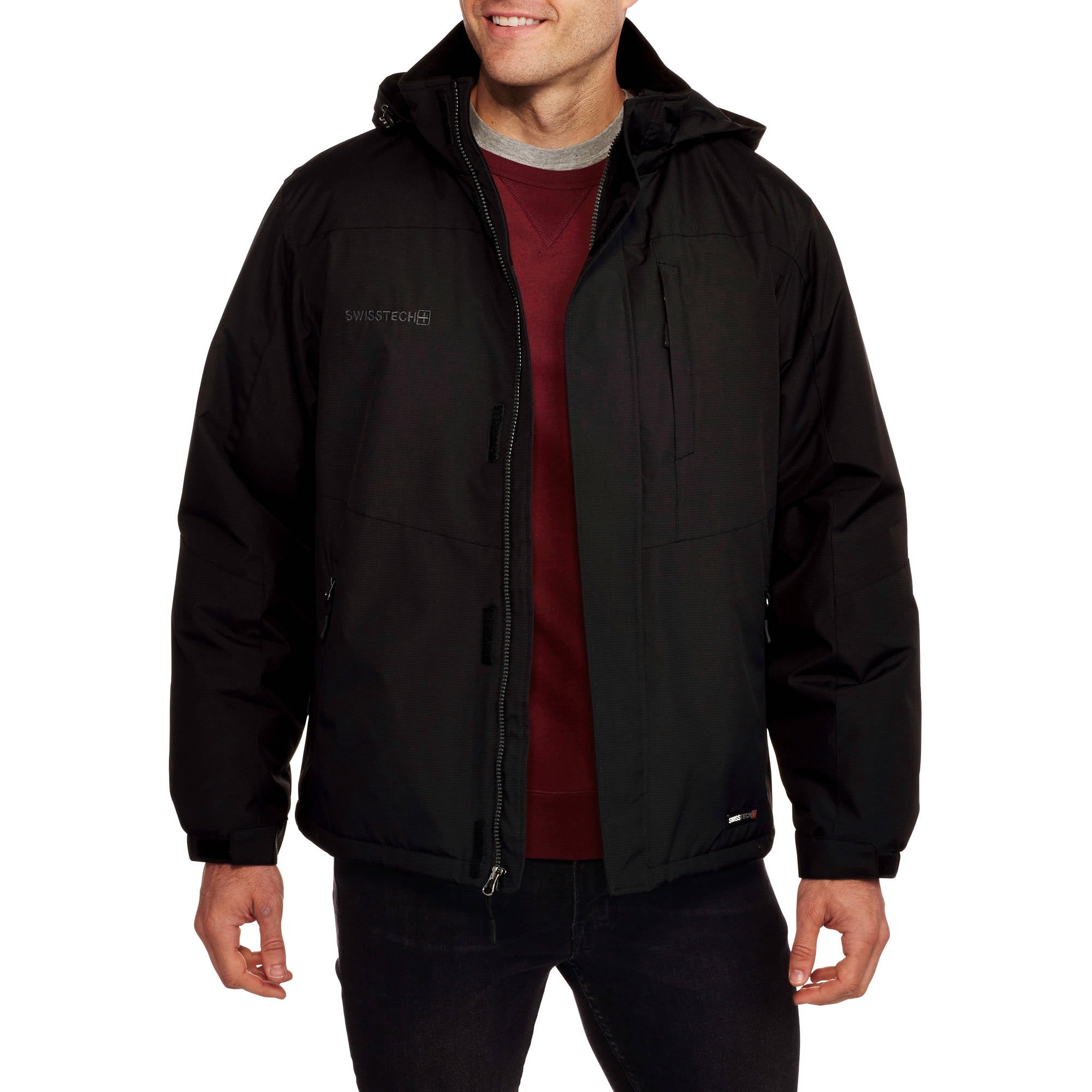 Clear Rain Jacket With Hood - Womens Sizes - Walmart.com