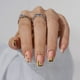 thumbnail image 1 of Set de uñas BtartBox Short Square Gold Winter 30 de Press On Nails, 1 of 7