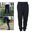 thumbnail image 3 of Pantalones elásticos para senderismo para hombre, de secado rápido, ligeros, resistentes al agua, para exteriores L kusrkot Pantalones elásticos de secado rápido, 3 of 8