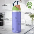 thumbnail image 3 of Magma Life Termo Acero Inoxidable 710 ml 24 oz, Material Seguro y Resistente, Tapa con Botón y Cerradura, Asa Integrada, Sellado Hermético, Antiderrapante, 3 of 8