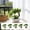 A, variant on Bowayaoa Potted Artificial Eucalyptus Fake Plants with Tray Centerpiece Table Decorations, Farmhouse Pulp Flower Pots Home Decor for Coffee Table Dining Room Office Kitchen
