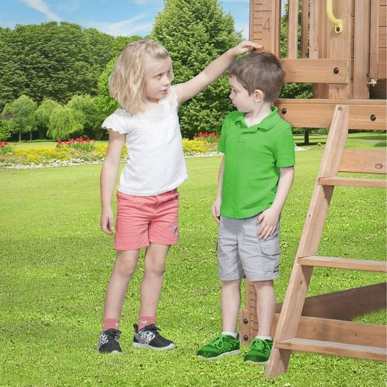 Scenic heights wooden best sale playhouse
