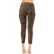 thumbnail image 3 of Pantalones de yoga atléticos para correr con cintura alta y estampado clásico de flores para mujer Pompotops ulkah944012, 3 of 5