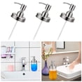 thumbnail image 4 of 3PCS Soap Pump Creative Stainless Steel Dispenser Pump Bottle Replacement Pump, 4 of 10