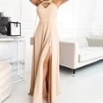 thumbnail image 4 of Plus Size Short Sleeve Dress for Women Printed V-Neck Loose Knee-Length Dress, 4 of 9