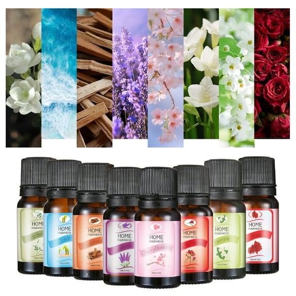 HEVIRGO 10ml Fragrance Oil Soothing Natural Refreshing Deodorizing Relieve Stress Room Diffuser Scented Candle Making Essential Oil Home Supply