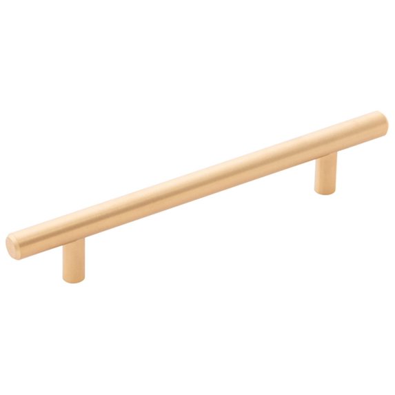 Hickory Hardware HH075595-RLB-10B 128 mm CC Bar Pulls Cabinet Pull, Royal Brass - Pack of 10
