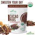 Cacao Nibs Sweetened with Yacon Syrup Organic, Sugar Free, Keto