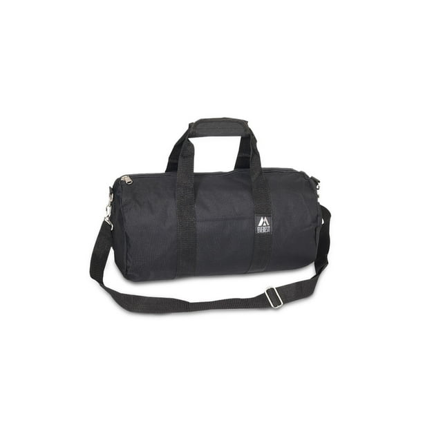 Everest Unisex 16Inch Round Duffel Bag Black