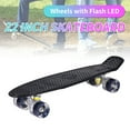 thumbnail image 3 of High Resilience LED Skateboard Fish Mini Cruiser for Teens, 3 of 8