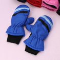thumbnail image 4 of 2-5Y Children Winter Gloves Girls Boys Mittens Thicken Waterproof Windproof Outdoor Winter Kids With Non-slip Leather, 4 of 4