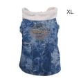 thumbnail image 4 of Greeniant Ropa para mascotas Abrigo de algodón engrosado Ropa para mascotas Chaquetas de disfraces pequeños Elegante decoración hermosa para el Ropa para mascotas Azul SG Greeniant PT000684-05, 4 of 6
