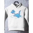 thumbnail image 3 of Dinosaur On Water Hoodie Toddler -Image by Shutterstock,  5 Toddler, 3 of 4