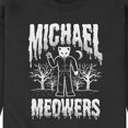 thumbnail image 3 of Instant Message - Michael Meowers - Men's Crew Neck Fleece Pullover, 3 of 6