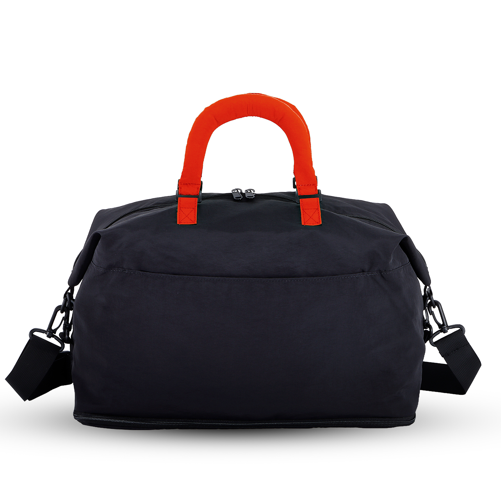 URSOFINE Travel Duffle Bag, Large Capacity Expandable Weekender Bag with Luggage Sleeve, Waterproof Nylon Overnight Bag for Women Men, Gym Bag Hospital Bag with Laptop Pocket