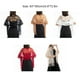 thumbnail image 5 of Jumpingount Chal de mujer, diseño de flores decorativas portátiles, encaje, elegante, a la moda, tamaño libre, para citas en casa, niñas, envolturas para Accesorios de disfraces Negro Jumpingount AP012528-01, 5 of 6