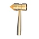 thumbnail image 1 of Mini martillo de latón,Mini martillo de latón,herramienta manual multifunción para manualidades,Martillo de joyero ligero y portátil Martillo pequeño,Adorno de mesa para joyería con reloj, 1 of 9
