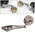 thumbnail image 1 of Aluminum Alloy Reel Rocker Single Reel Handle for casting Tools Outdoor Tools Sliver, 1 of 10