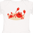 thumbnail image 4 of Inktastic Beach Crabs cute vacation Boys or Girls Long Sleeve Baby Bodysuit, 4 of 5