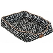 18" x 24" Precision Pet Ikat Snoozzy Drawer Pet Bed Navy