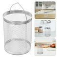 thumbnail image 4 of WEUVEB Reusable Deep Fryer Oil Strainer Mesh Pack for Frying Basket Accessories, Cooking Oil Filter for Kitchen, 4 of 8