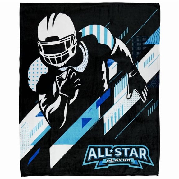 Football (All-Star) Soft Plush 50x60in Blanket