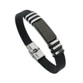 thumbnail image 2 of Fiudx Liquidación de ahorros de verano Pulsera negativa, pulsera de titanio para hombres, pulsera emite canales de energía corporativa negativa a la circulación, 2 of 6