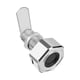 thumbnail image 4 of Cerradura de cajón con cerradura de gabinete con carga USB, cerradura de cajón biométrica de 30 mm de grosor para Plata, 4 of 9
