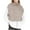 Black, variant on Fartey Women's Short Sleeve Turtleneck Sweaters 2024 Trendy Cable Knit Cropped Sweaters Casual Fashion Solid Color Pullover Sweaters