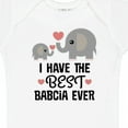 thumbnail image 4 of Inktastic Grandchild Best Babcia Ever Boys or Girls Baby Bodysuit, 4 of 5