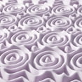thumbnail image 3 of Cubrecolchon Mellow 5ZMF 1 5QL Espuma Viscoelastica 5 Zonas Lavanda Queen, 3 of 5