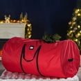 thumbnail image 6 of cpengpj Christmas Tree Storage Bag 1-Piece, Oxford Cloth Wear Resistant Spacious Design, Fits 7-8 Ft Disassembled Trees for Holiday Decoration Storage and Household Use, 6 of 8