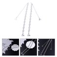 thumbnail image 3 of 1 Pair of Adjustable Rhinestone Bra Straps Shiny Underwear Straps (Silver), 3 of 6