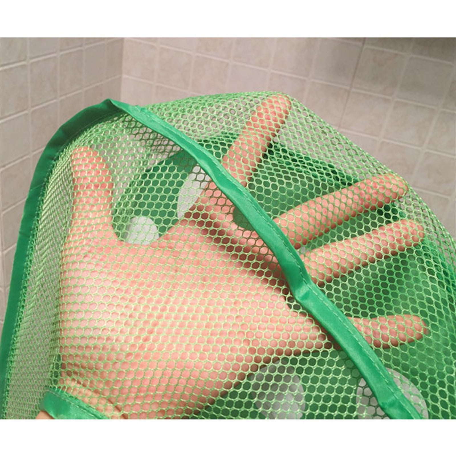 Mikilon Bath Toy Organizer With 2 Suction Cup Hooks Bath Toy Net For