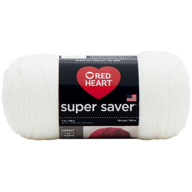 Estambre Acrílico Liso Super Saver Red Heart Coats Red Heart E300B-316