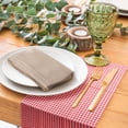 thumbnail image 7 of Washable Cotton And Linen Napkins, Style Napkins Suitable For Wedding Parties Bridal Showers Birthdays Table Decorations (E), 7 of 7