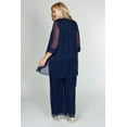 thumbnail image 2 of R&M Richards Mother of the Bride Pant Suit Made in USA 5008, 2 of 5