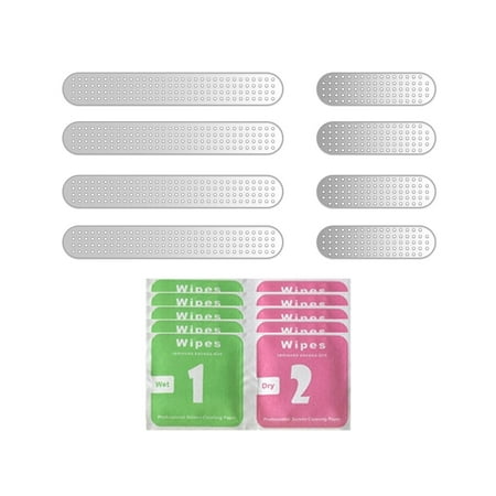YFMHA Phone Dustproof Speaker Net Anti Dust Mesh Sticker for iPhone 13 (Silver)