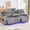 Gray-6685, variant on 2PCS Power Zero Gravity Recliner Sofa Set with Adjustable Headrests,Bluetooth Speakers,Reading/LED Lights,Type C/USB Port,Cup Holders,Storage Console,Faux Fur Electric Reclining Couch,Loveseat Black