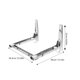 thumbnail image 4 of Soporte de pared para microondas, universal, de acero inoxidable, para horno, brazo de montaje en pared, ajustable, plegable, para cocina, con capacidad de 100 lb, 4 of 7