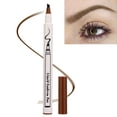 thumbnail image 3 of Eyebrow Pen Anti-Sweat Effect Waterproof Eyebrow Pencil Waterproof 2 Different Colors Bright Colors Clear Outline Soft Core For Makeup Three-Dimensional Makeup ANGGREK Otros, 3 of 8