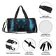 thumbnail image 4 of Easygdp Cool Blue Light Wolf Bolsa de Viaje, Bolsa de Mano, Bolsa de Gimnasio, Bolsa de Equipaje para Viaje, 4 of 6